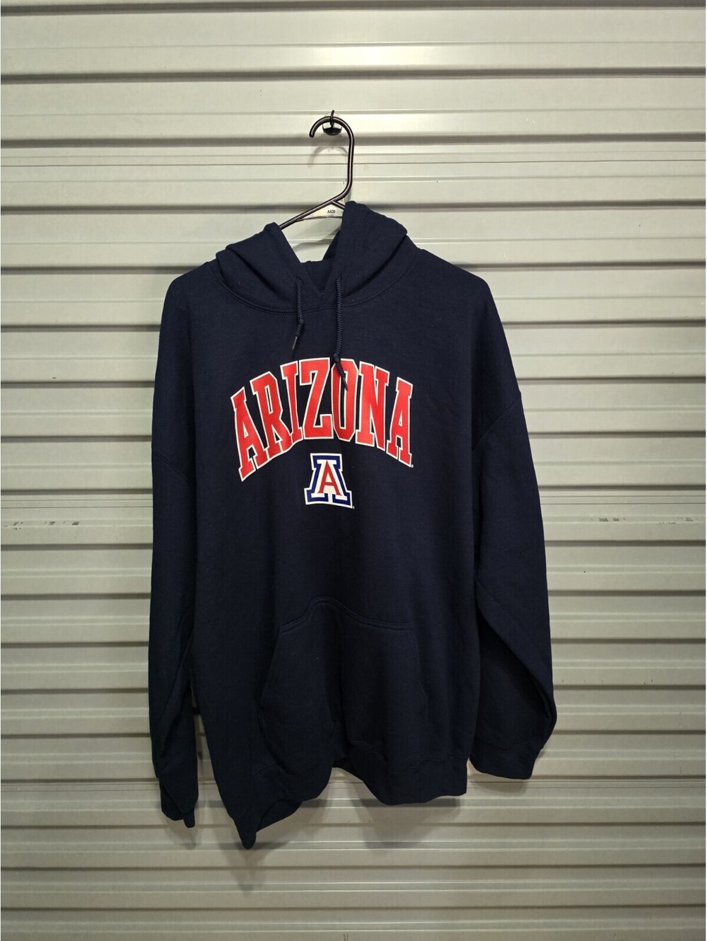 Men's Arizona Wildcats Blue Graphic Print Pullover Hoodie w/ Pocket 2xl NWOT